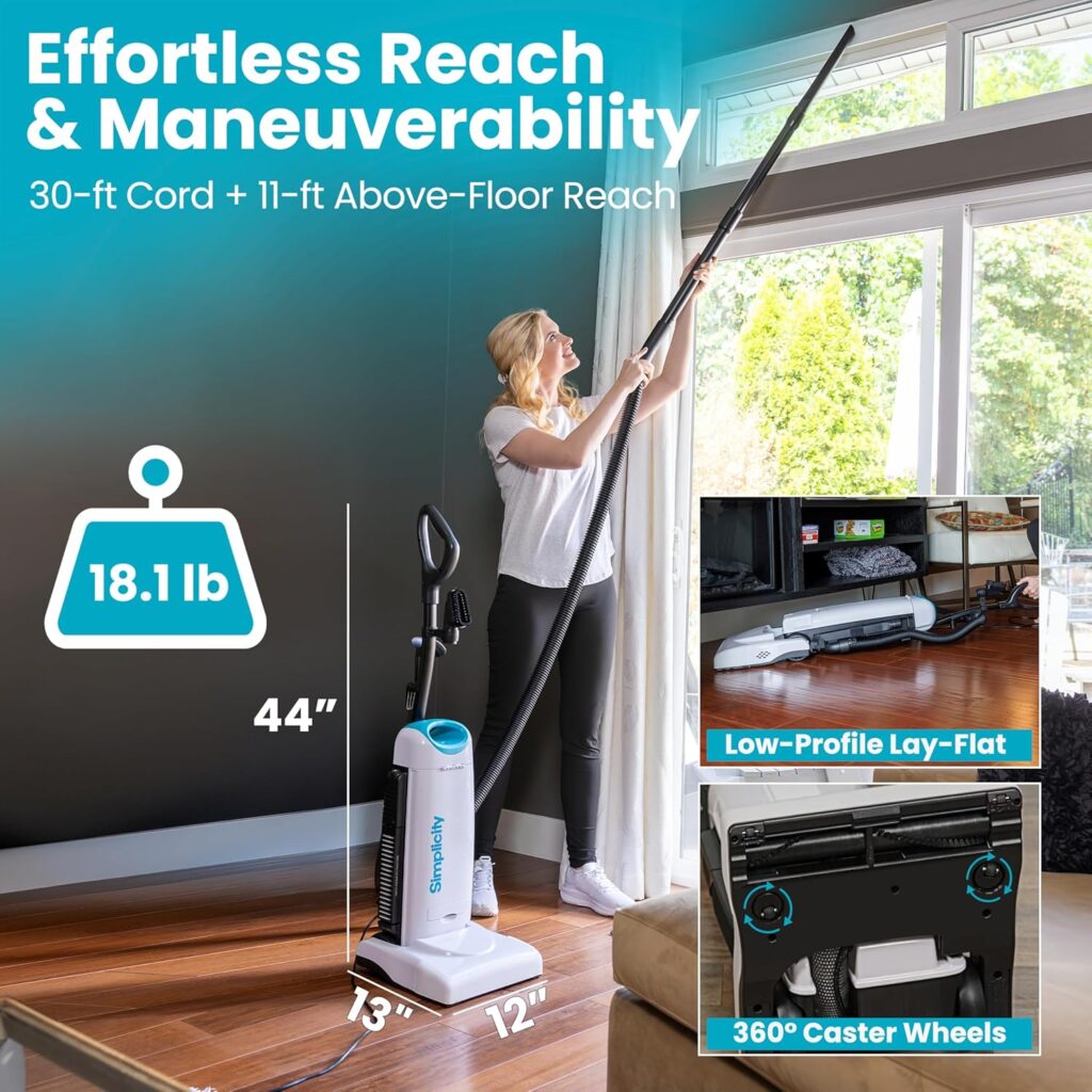 Simplicity-S26-Premium-Allergy-Upright-Vacuum-Cleaner