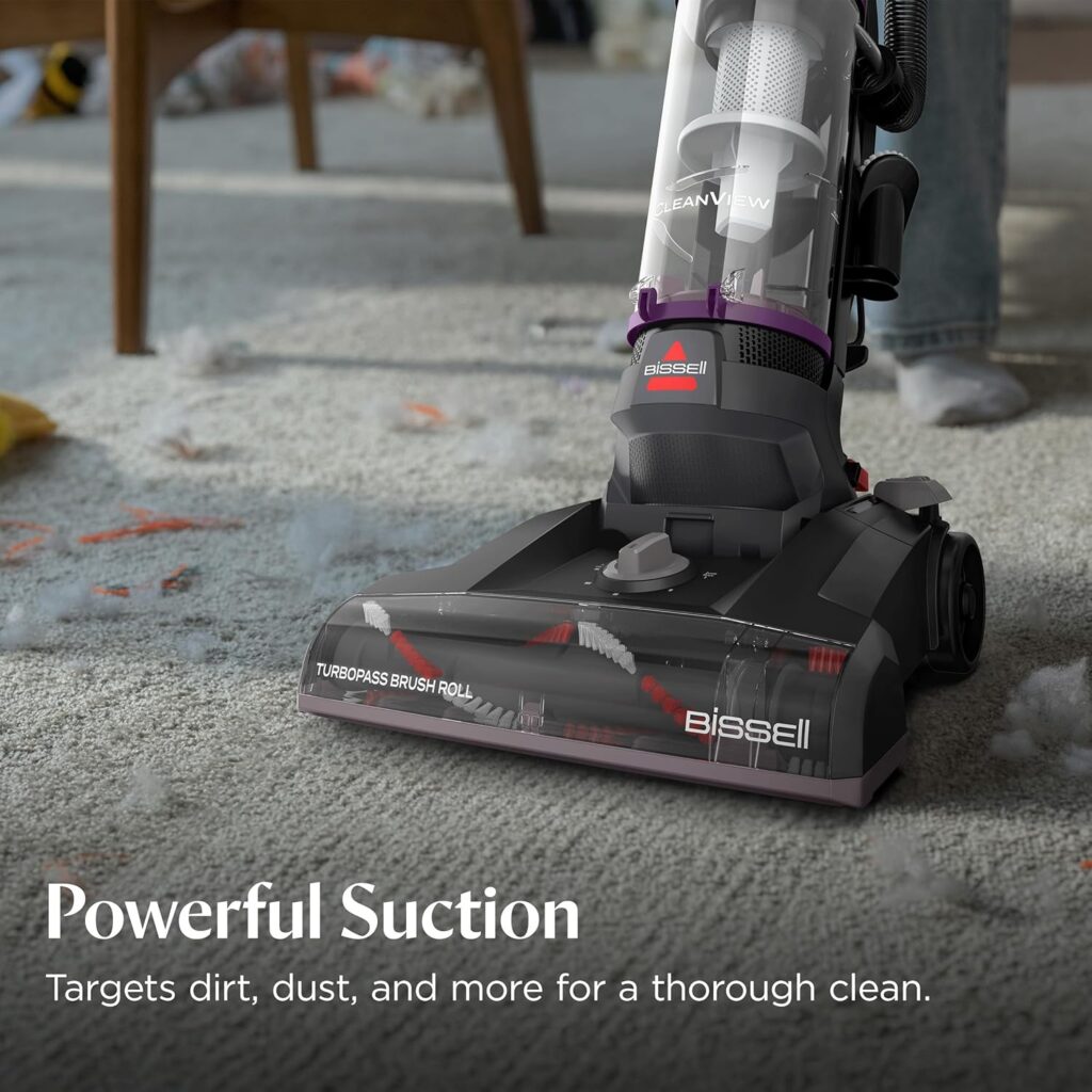 Bissell-4438-CleanView-Upright-Vacuum-with-Pet-Hair-Brush-Roll