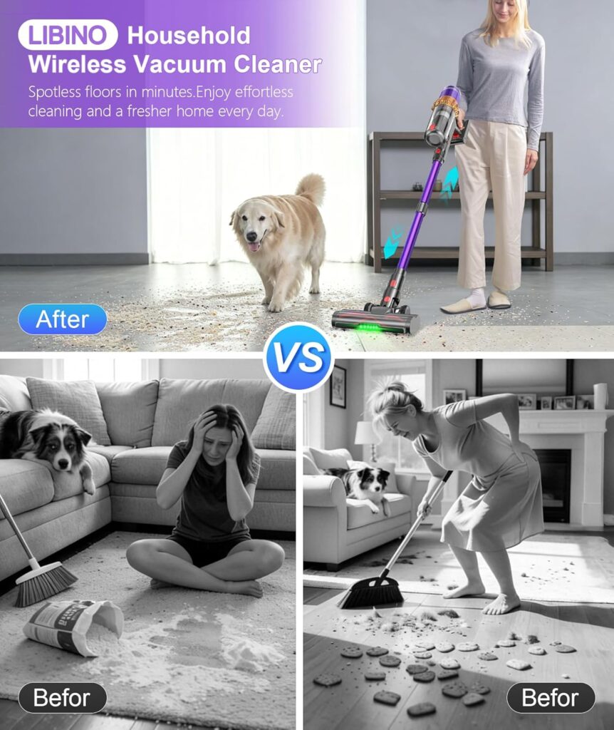 LIBINO-V10-Cordless-Vacuum-Cleaner