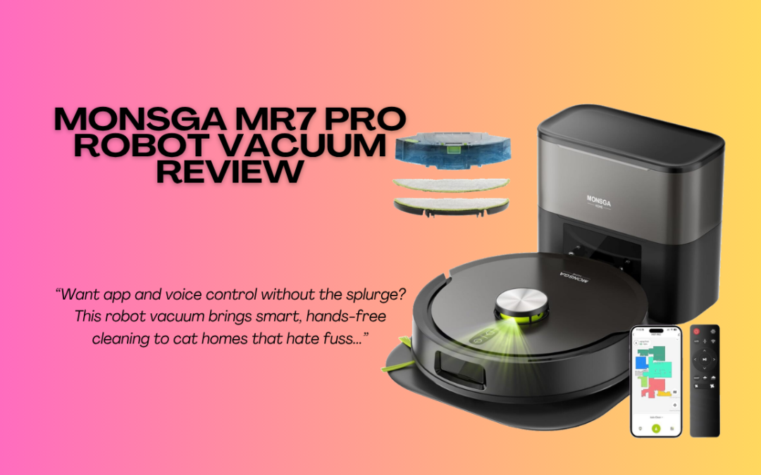 Quick Review of The MONSGA MR7 Pro Robot Vacuum