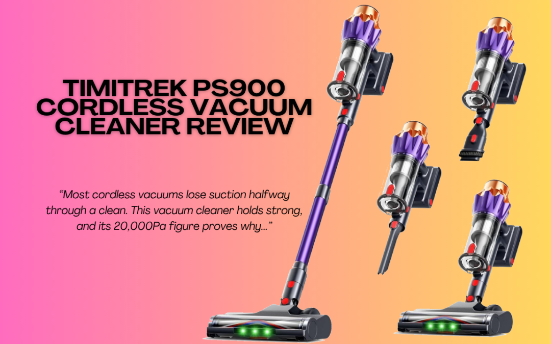 Quick Review Of The Timitrek PS900 Cordless Vacuum Cleaner